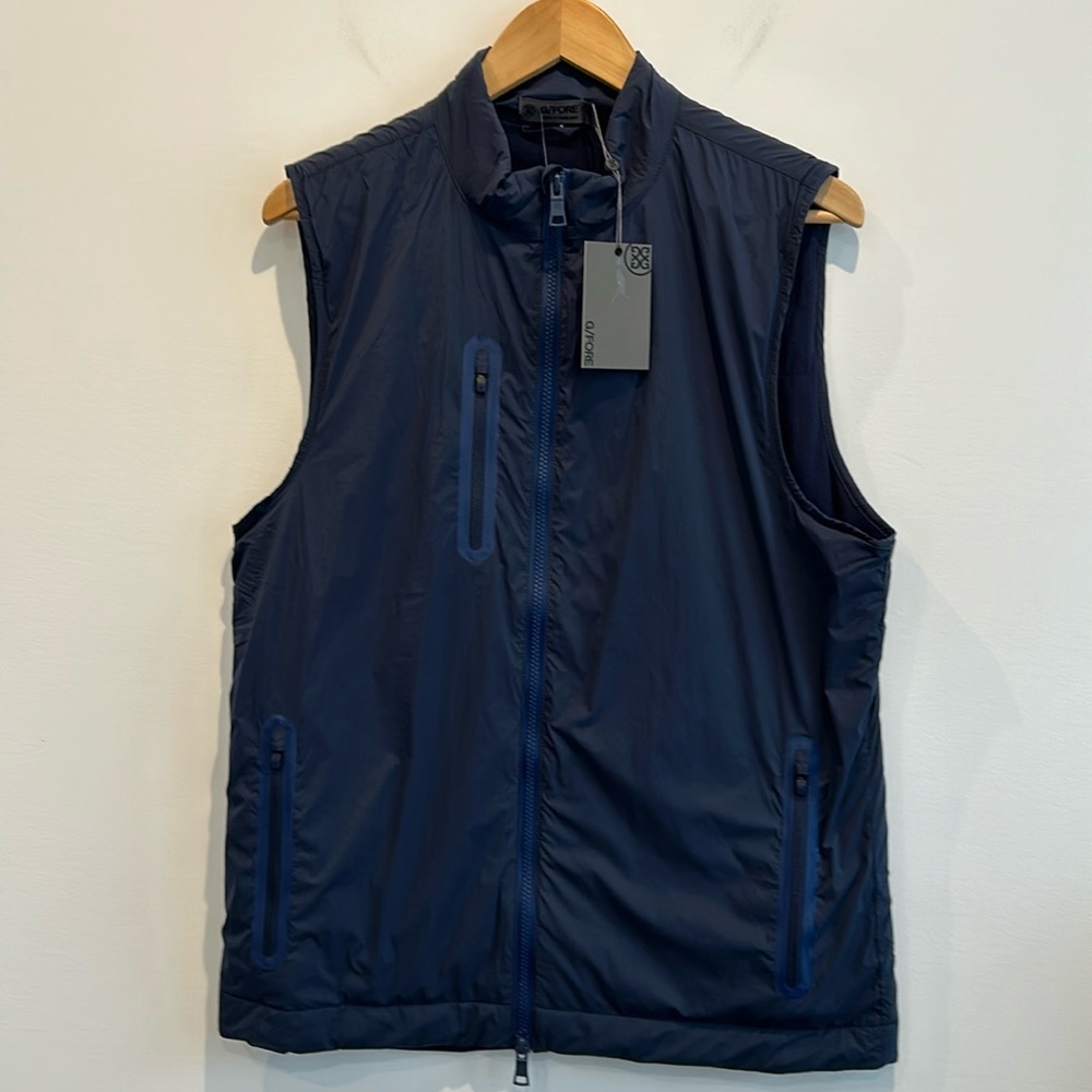 G/FORE Navy Blue Men's Vest